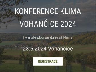 Konference klima Vohančice 2024